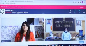 डॉ. हर्षवर्धन ने डॉक्टर्स डे पर वीडियो कॉन्फ्रेसिंग के जरिये किया फिट इंडिया कॉन्क्लेव का उदघाटन